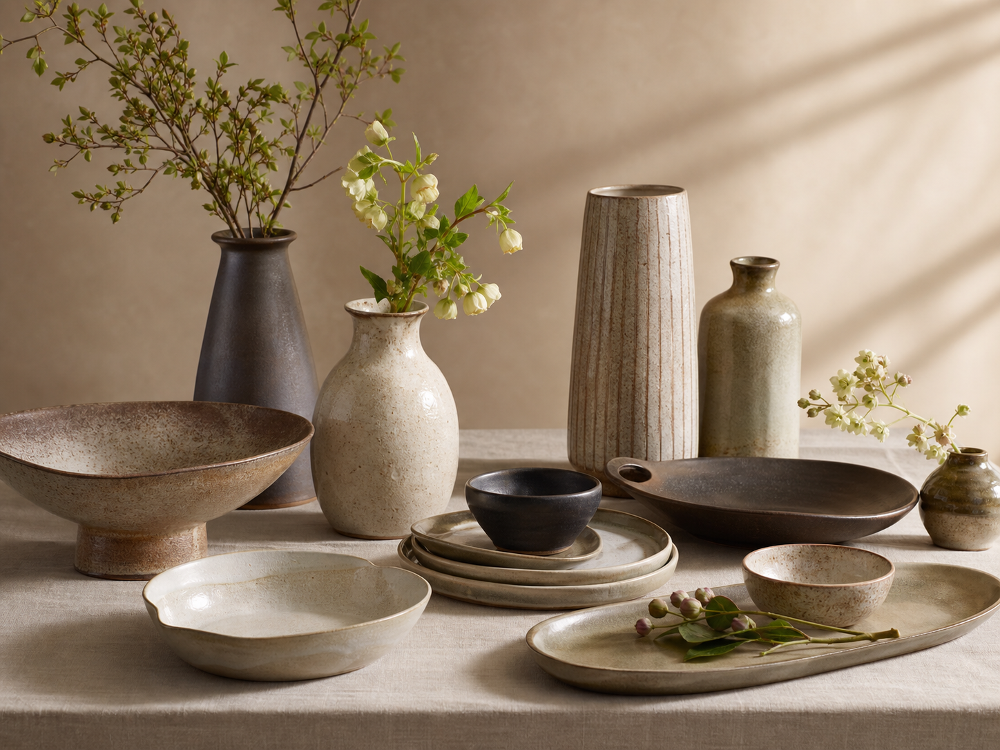 Handcrafted Ceramic Art Collection